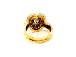 Bague Or jaune Diamant - Castafiore
