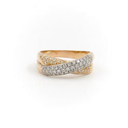 Bague Or jaune Diamant - Castafiore
