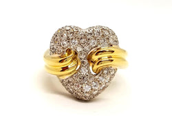 Bague Or jaune Diamant - Castafiore