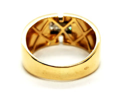 Bague Or jaune Diamant - Castafiore