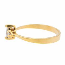 Bague Or jaune Diamant - Castafiore