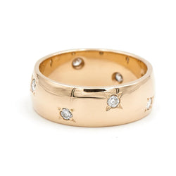 Bague Or jaune Diamant - Castafiore