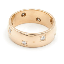 Bague Or jaune Diamant - Castafiore