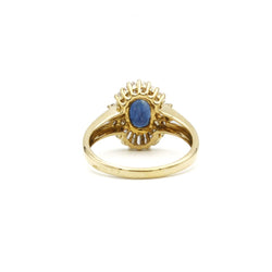Bague - Or, Saphir & Diamants - Castafiore