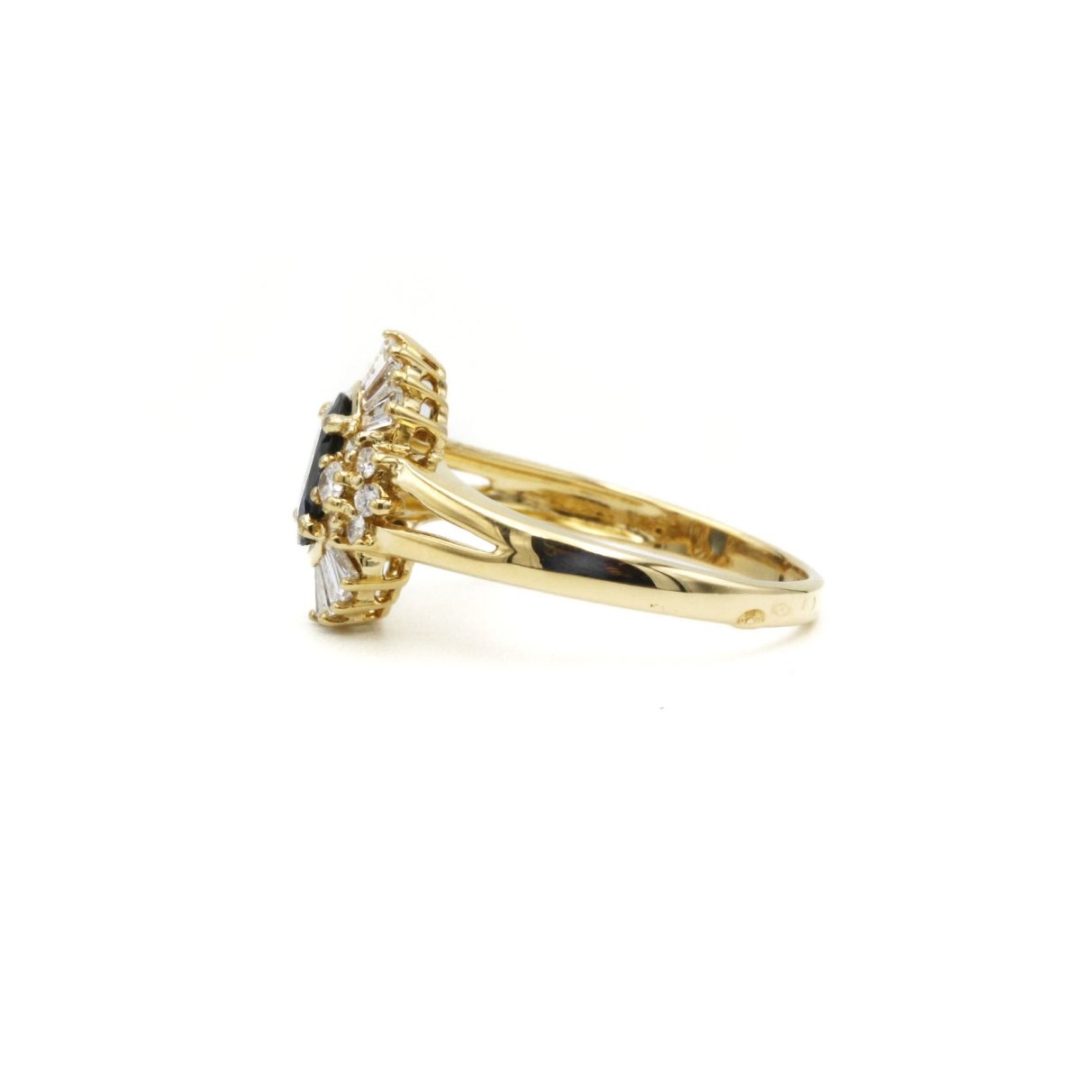 Bague - Or, Saphir & Diamants - Castafiore