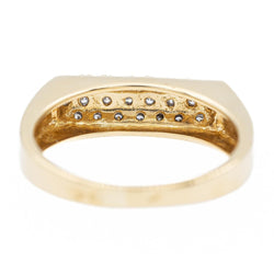 Bague Pavée diamants en or jaune - Castafiore