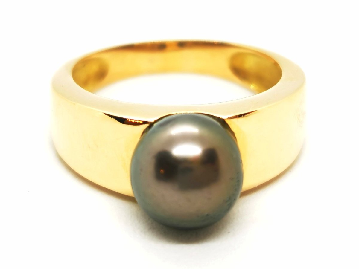Bague Perle Or jaune Perle - Castafiore