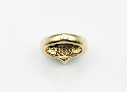 Bague PIAGET "Cœur" en or jaune et diamants - Castafiore