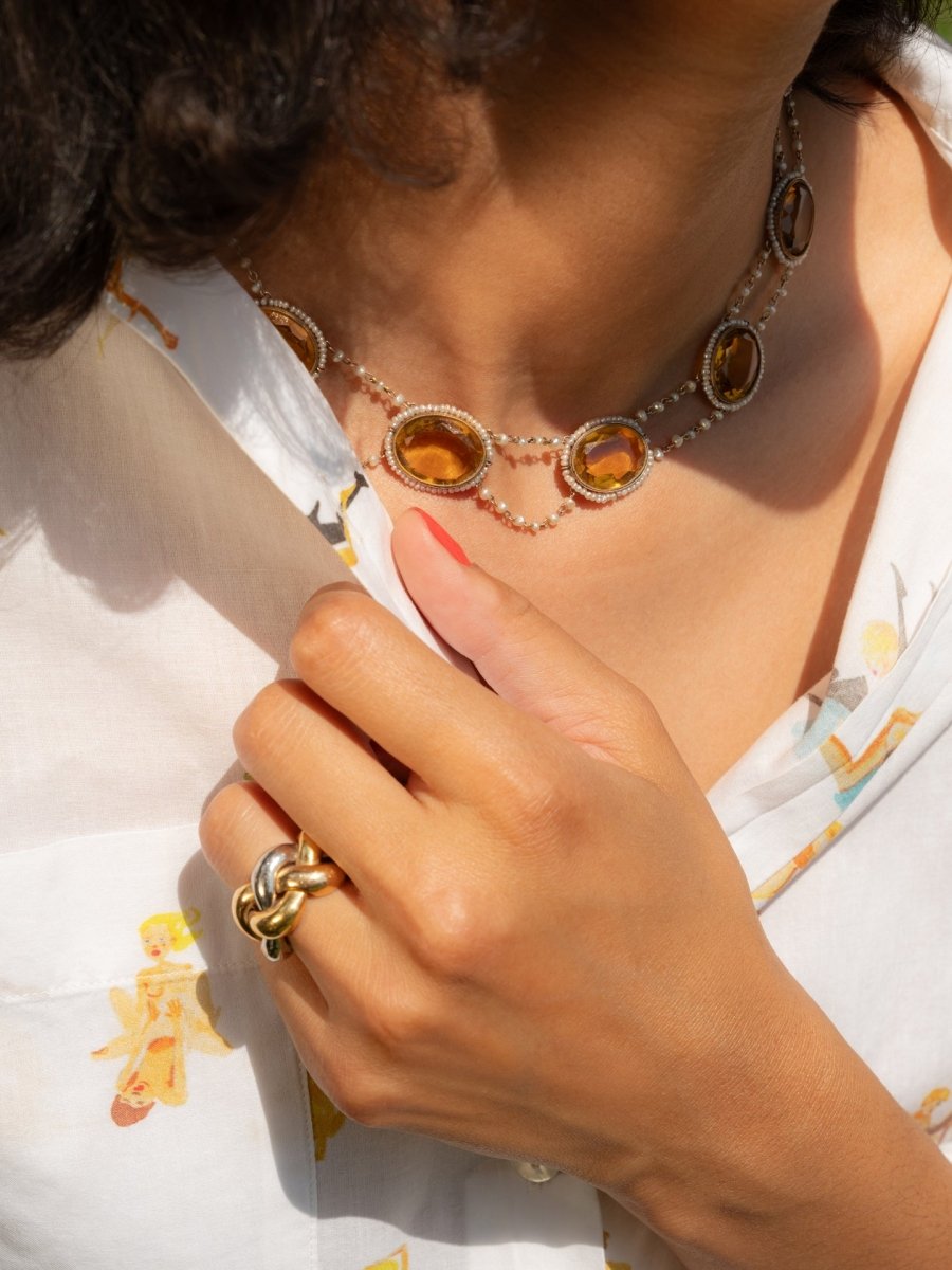 Bague POIRAY "Tresse" trois ors - Castafiore