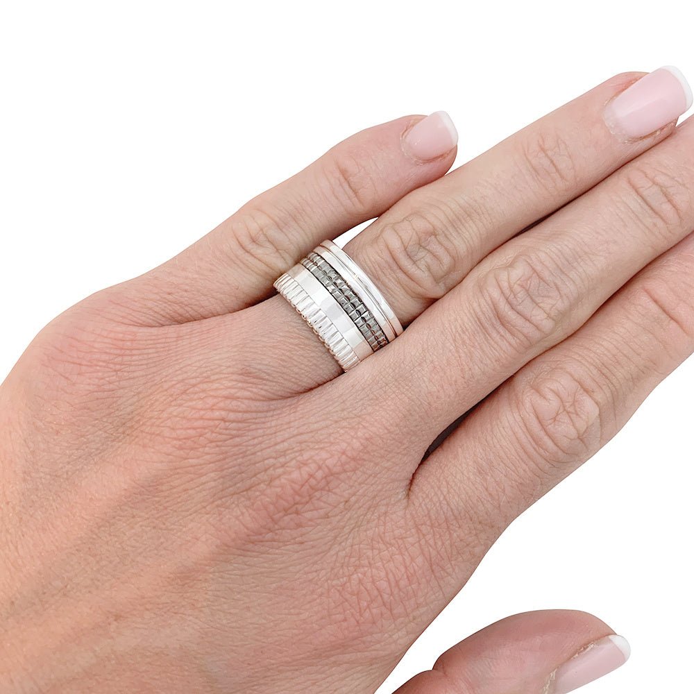 Bague "Quatre Black Edition" BOUCHERON , en or blanc - Castafiore