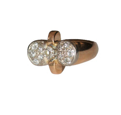 Bague Rétro 1940 Noeud - Castafiore