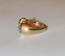 Bague Rétro 1940 Noeud - Castafiore
