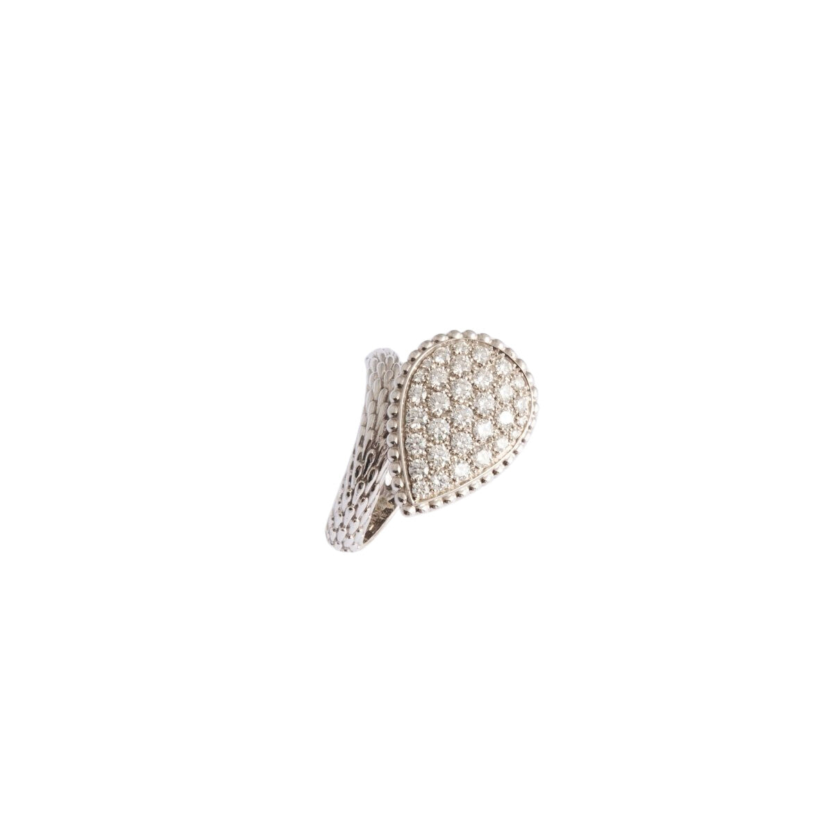 Bague "Serpent Bohême" BOUCHERON or gris et diamants - Castafiore