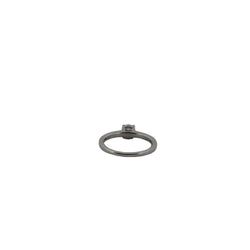 Bague Solitaire DE BEERS en platine et diamant - Castafiore