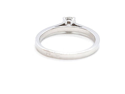 Bague Solitaire Or blanc Diamant - Castafiore