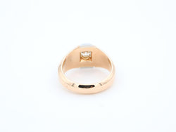 Bague Solitaire Or rose Diamant - Castafiore