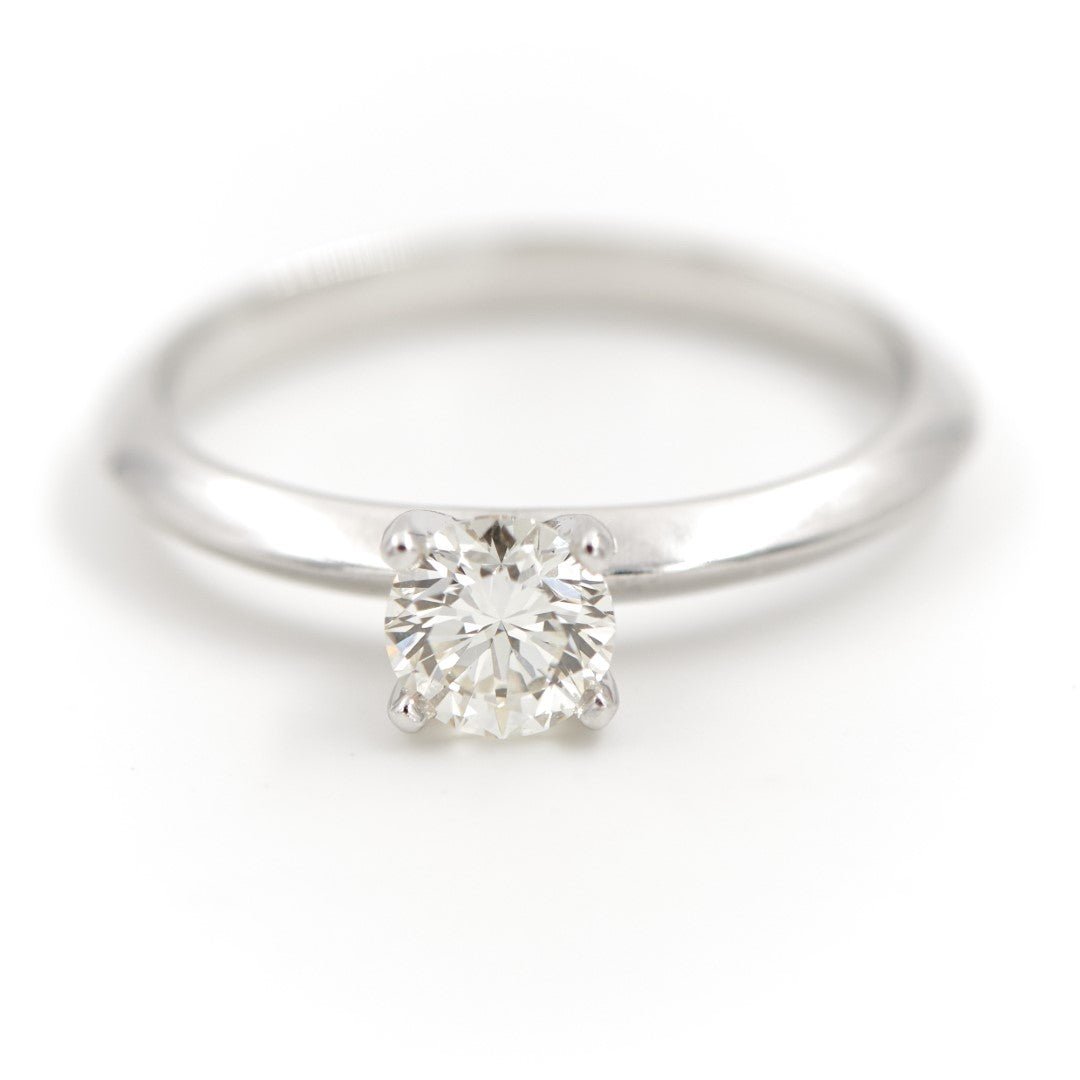 Bague Solitaire Platine Diamant - Castafiore