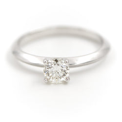 Bague Solitaire Platine Diamant - Castafiore