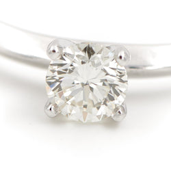 Bague Solitaire Platine Diamant - Castafiore