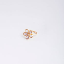 Bague TIFFANY & CO., en or jaune, améthyste et diamant - Castafiore