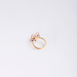 Bague TIFFANY & CO., en or jaune, améthyste et diamant - Castafiore