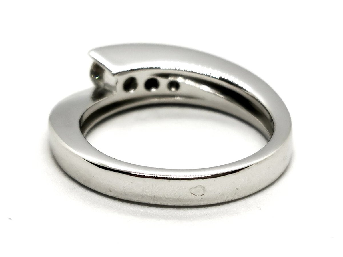Bague Trilogie Or blanc Diamant - Castafiore