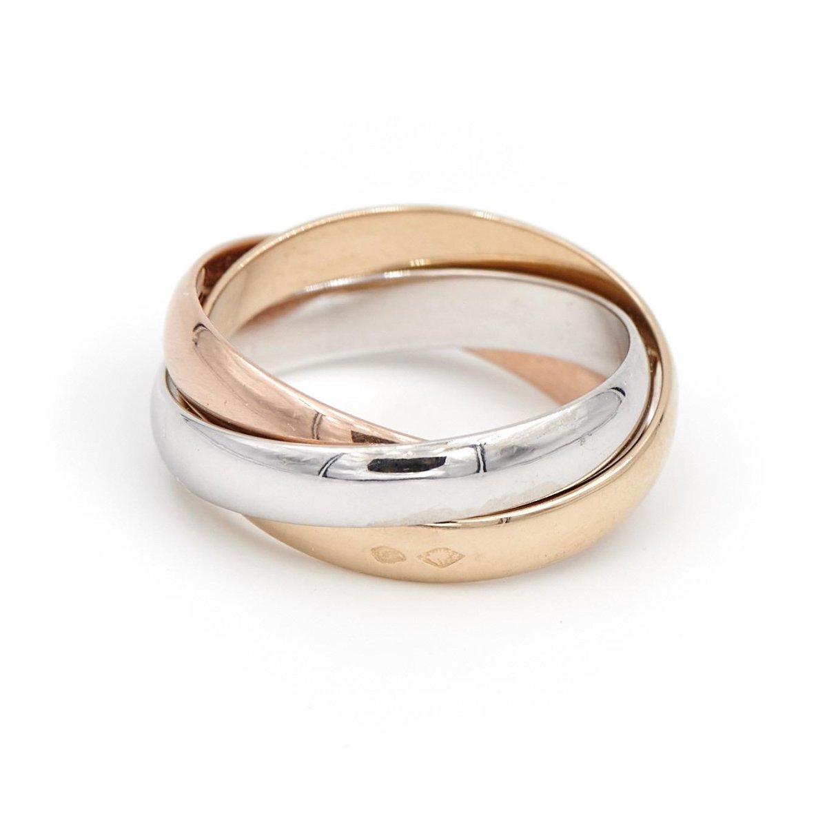 Bague Trilogie Or jaune - Castafiore