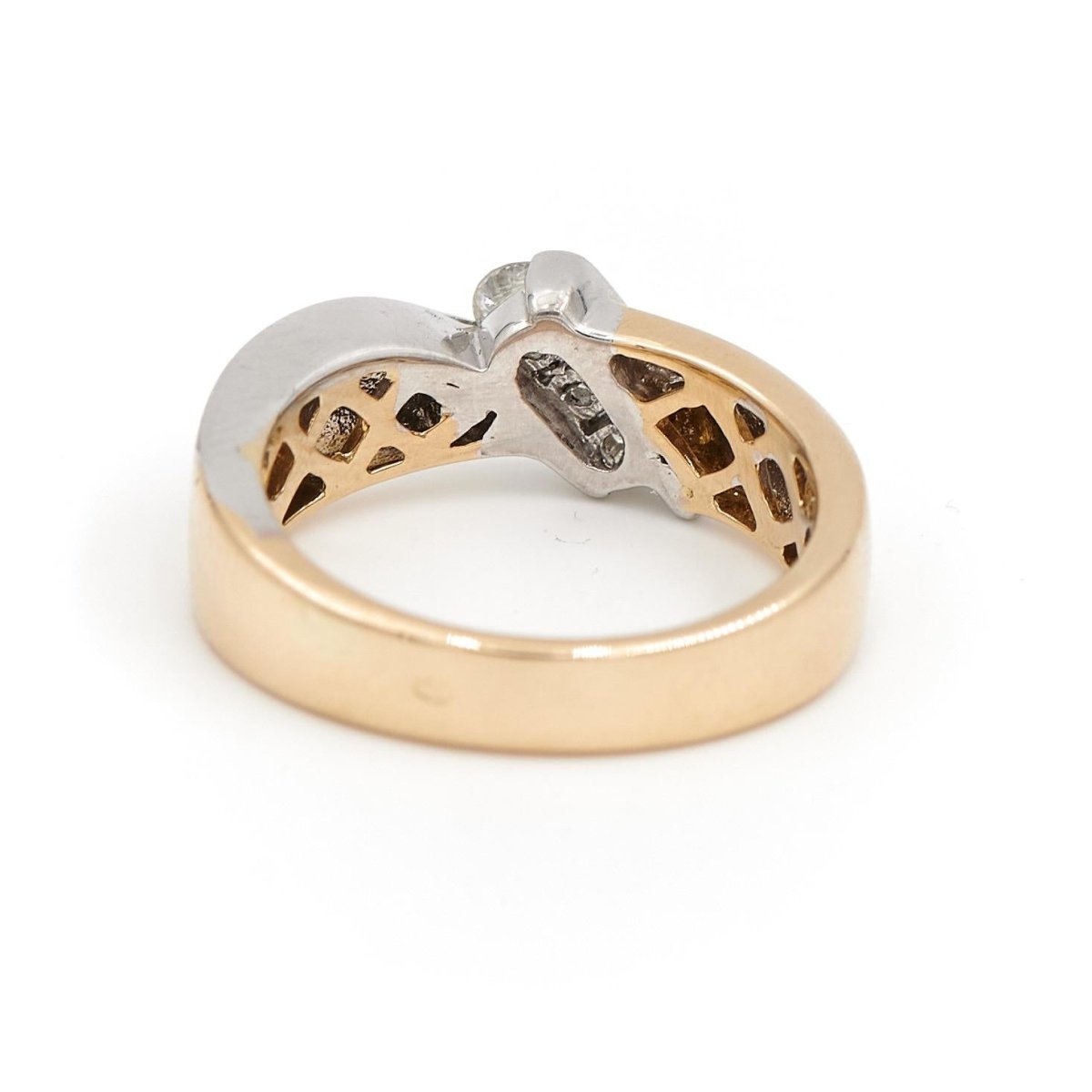 Bague Triologie Or jaune Diamant - Castafiore