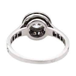 Bague VAN CLEEF & ARPELS en platine et diamants - Castafiore