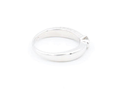 Balmain Bague Solitaire Or blanc Diamant - Castafiore