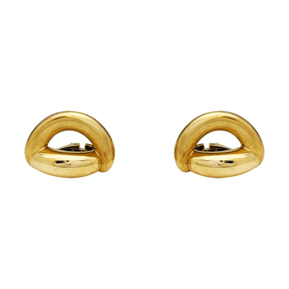 Boucles d'oreilles A&A Turner en or jaune - Castafiore