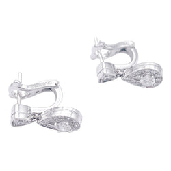 Boucles d’oreilles CHAUMET “Joséphine Aube Printanière” en or blanc et diamants - Castafiore