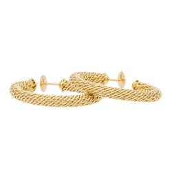 Boucles d'oreilles Créoles Or jaune - Castafiore