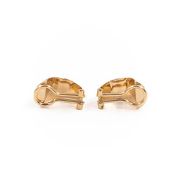Boucles d'oreilles Demi-Créoles à clip en or rose - Castafiore