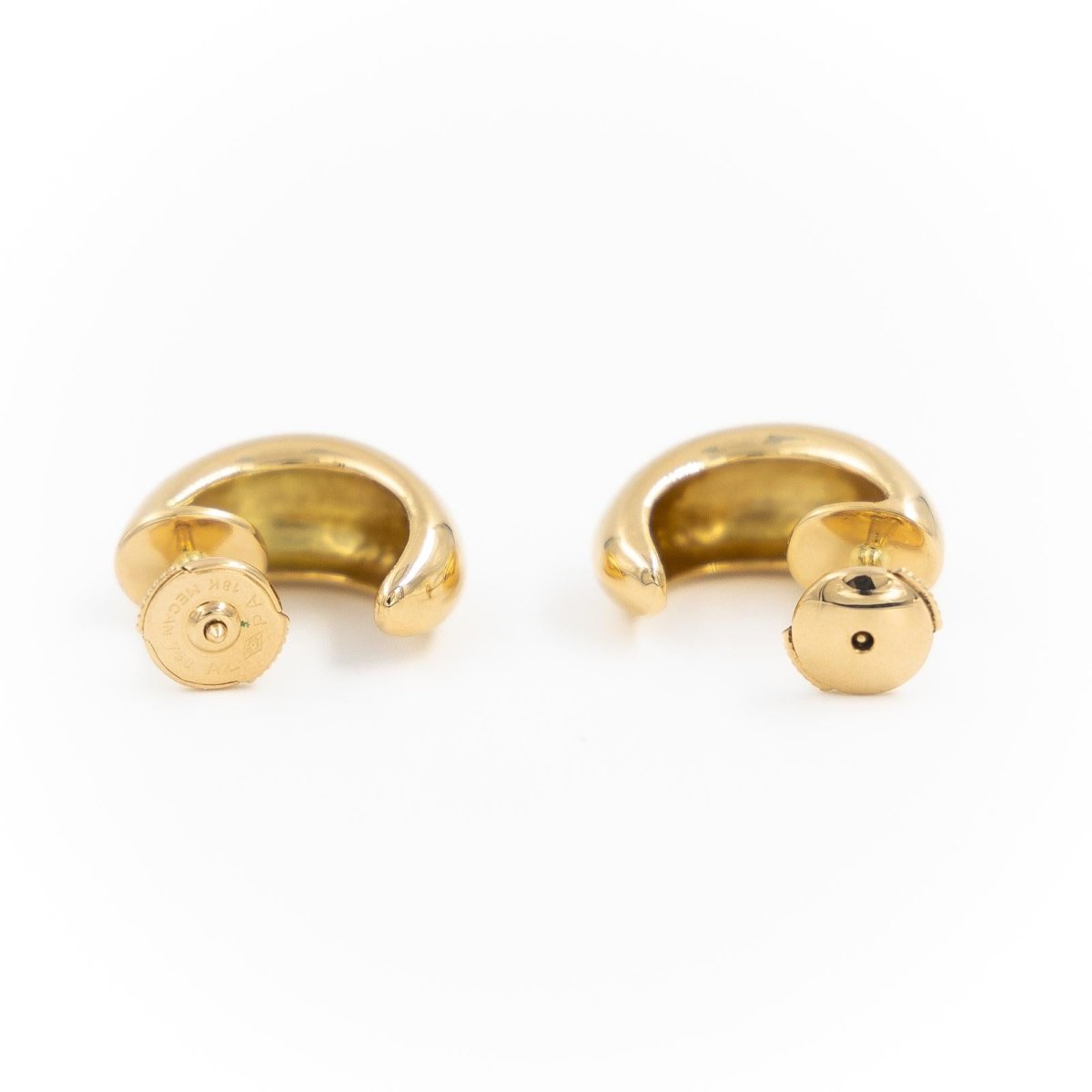Boucles d'oreilles Demi-créoles en or jaune - Castafiore