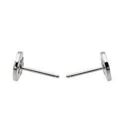 Boucles d'oreilles DINH VAN Menottes en or blanc et diamants - Castafiore