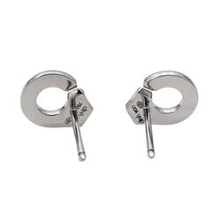 Boucles d'oreilles DINH VAN Menottes en or blanc et diamants - Castafiore