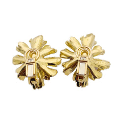 Boucles d'oreilles HERMÈS, or jaune - Castafiore