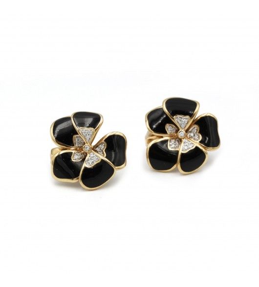 Boucles d'oreilles - Or et Diamants - Castafiore