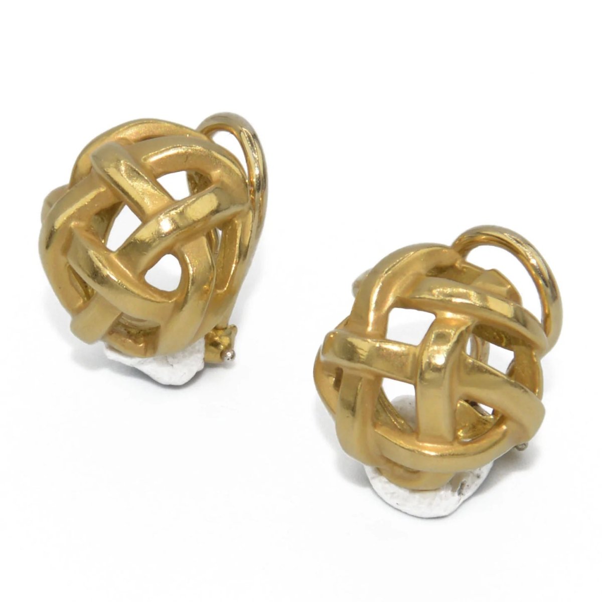 Boucles d'oreilles or jaune Angela Cummings pour Tiffany - Castafiore
