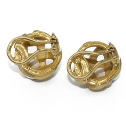 Boucles d'oreilles or jaune Angela Cummings pour Tiffany - Castafiore