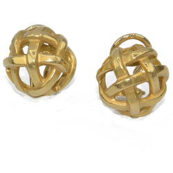Boucles d'oreilles or jaune Angela Cummings pour Tiffany - Castafiore