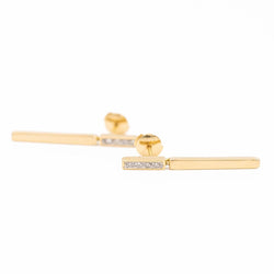 Boucles d'oreilles Or jaune Diamant - Castafiore