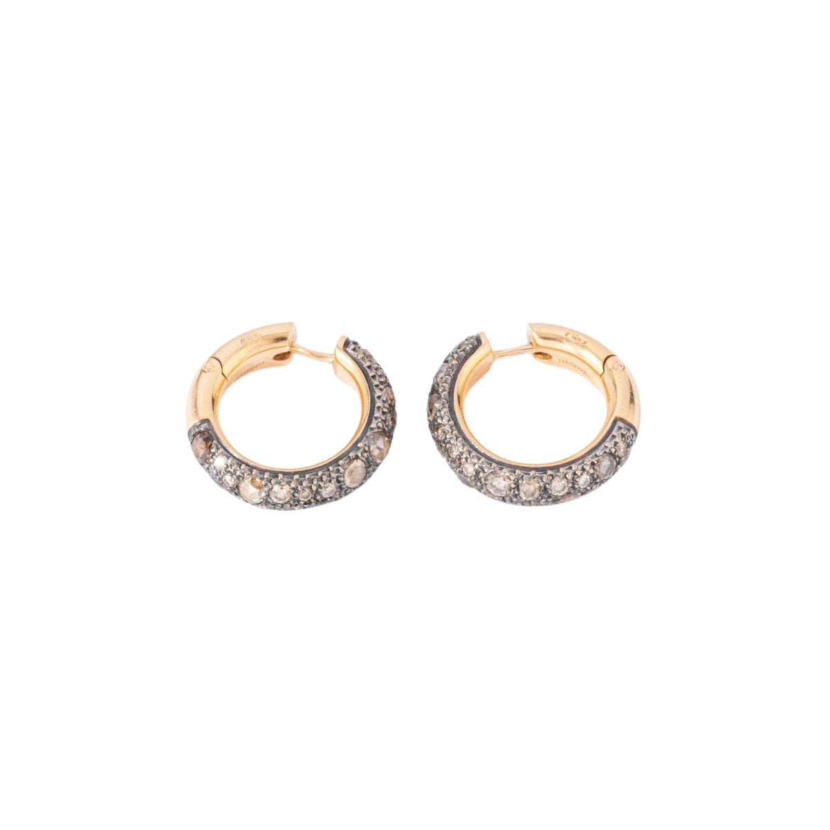 Boucles d'oreilles signées de la maison italienne Pomellato,modèle Tango - Castafiore