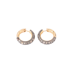 Boucles d'oreilles signées de la maison italienne Pomellato,modèle Tango - Castafiore
