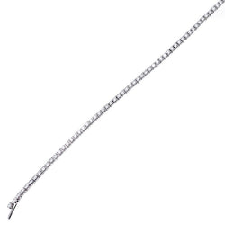 Bracelet CARTIER "Lignes Essentielles" en or blanc et diamants - Castafiore