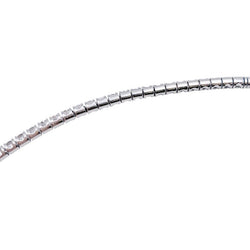 Bracelet CARTIER "Lignes Essentielles" en or blanc et diamants - Castafiore