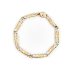 Bracelet CHIMENTO en 2 ors et en diamant - Castafiore