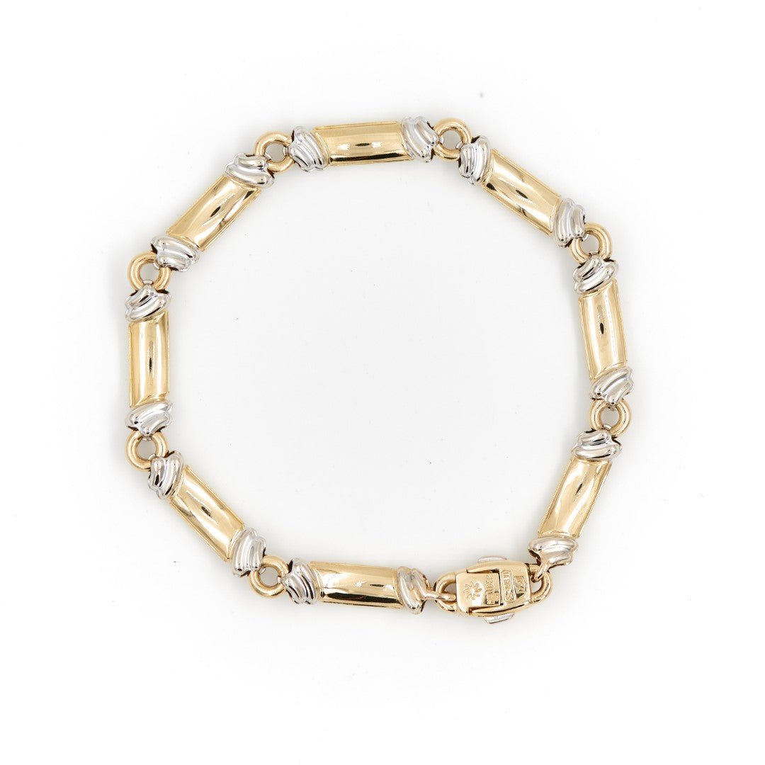 Bracelet CHIMENTO en 2 ors et en diamant - Castafiore