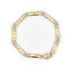 Bracelet CHIMENTO en 2 ors et en diamant - Castafiore